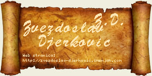 Zvezdoslav Đerković vizit kartica